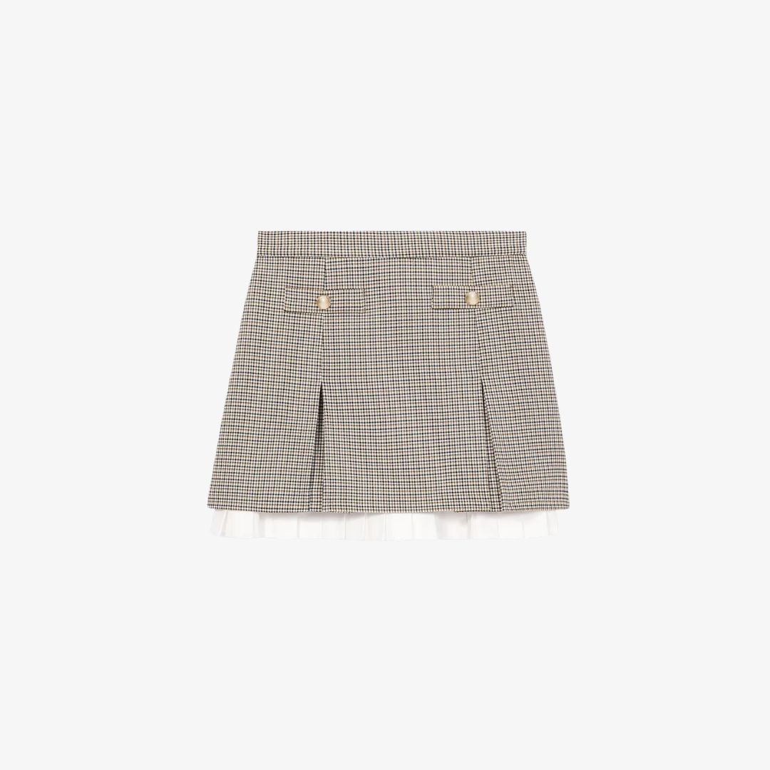 End Of Season Sale | Ưu đãi đến 30%++ 47 Chân Váy Xếp Ly Vải Poplin