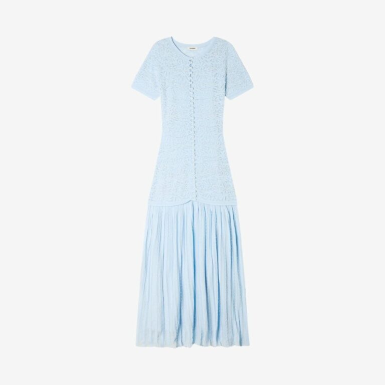 Váy maxi dệt kim đính hạt