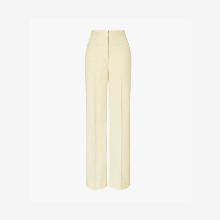 Quần len Wide-Leg