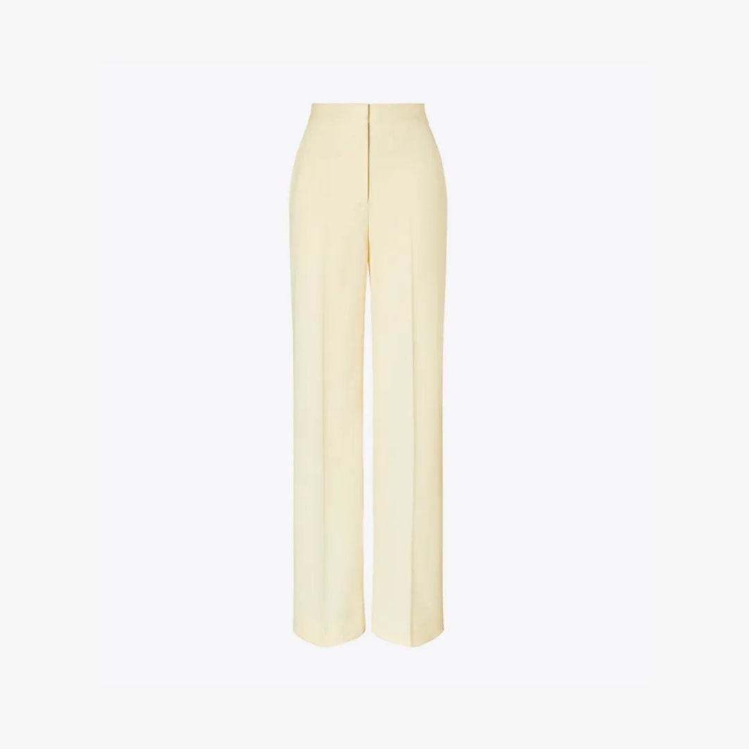 Quần len Wide-Leg