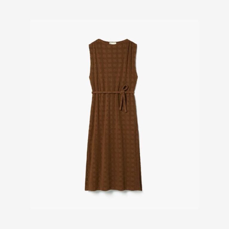 Đầm maxi Terry Jacquard