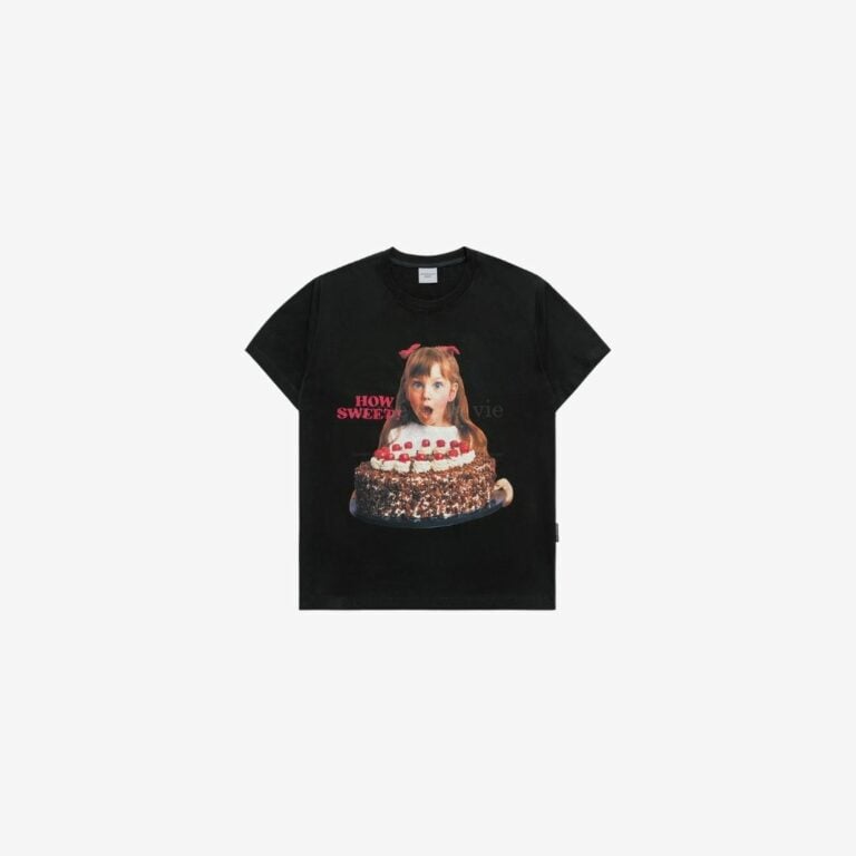 Áo Thun ADLV Baby Face Chocolate Cake Girl Lettering