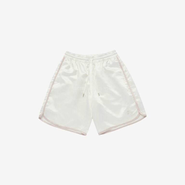 Quần short nữ satin semi boxing