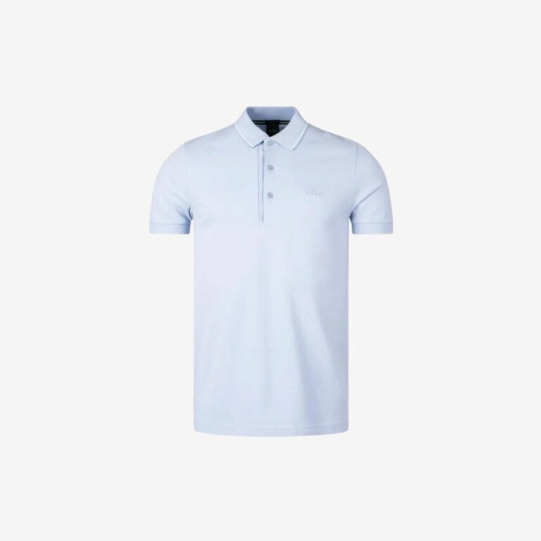 Áo polo slim fit cotton piqué logo tông sur tông