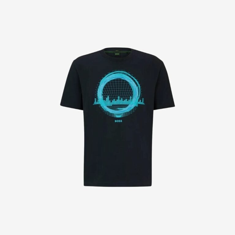 Áo thun dáng regular fit vải cotton với hoạ tiết theo mùa