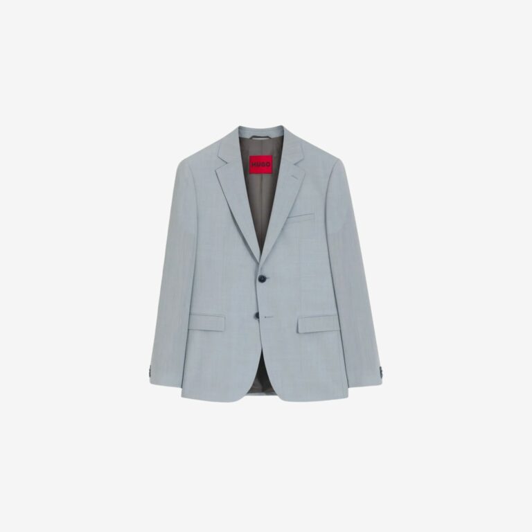 Áo vest extra slim fit, chất liệu poplin pha len