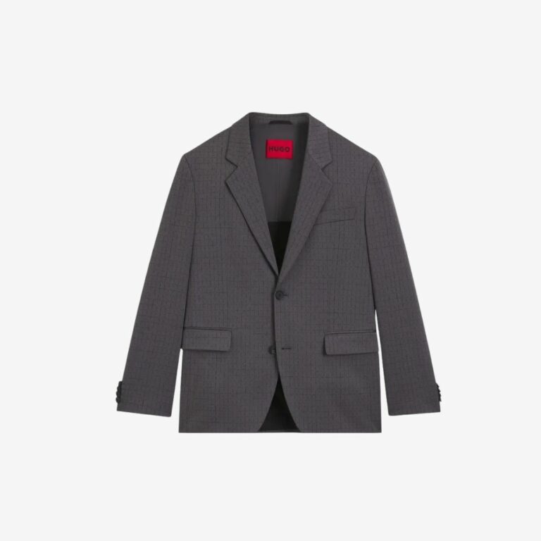 Áo khoác modern-fit kẻ caro