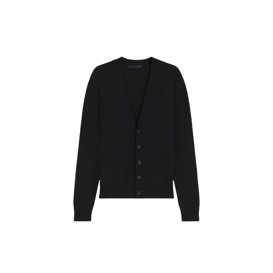 Áo cardigan bằng vải cotton pha