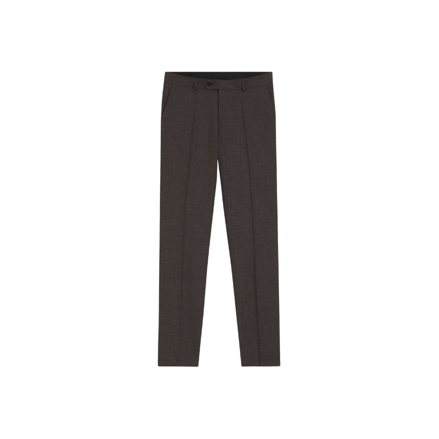 Quần tây dáng slim-fit chất liệu pha len