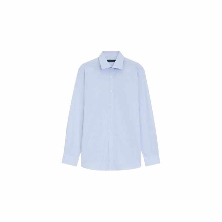 Áo sơ mi dáng slim-fit bằng cotton