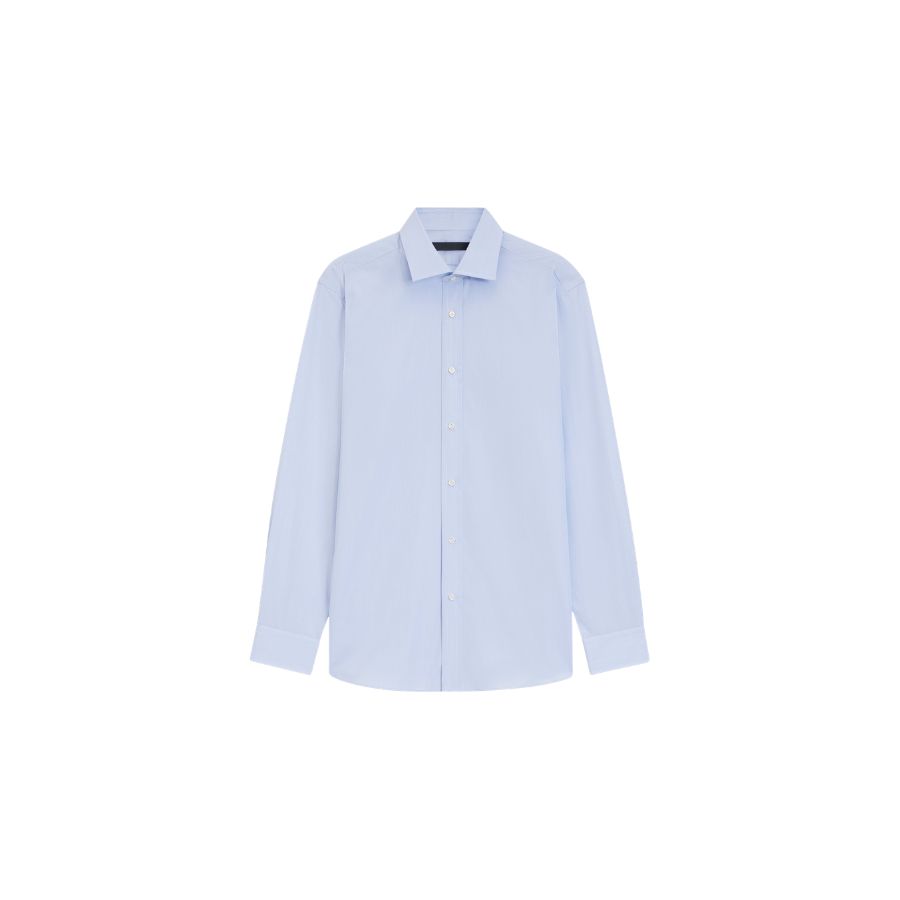 Áo sơ mi dáng slim-fit bằng cotton