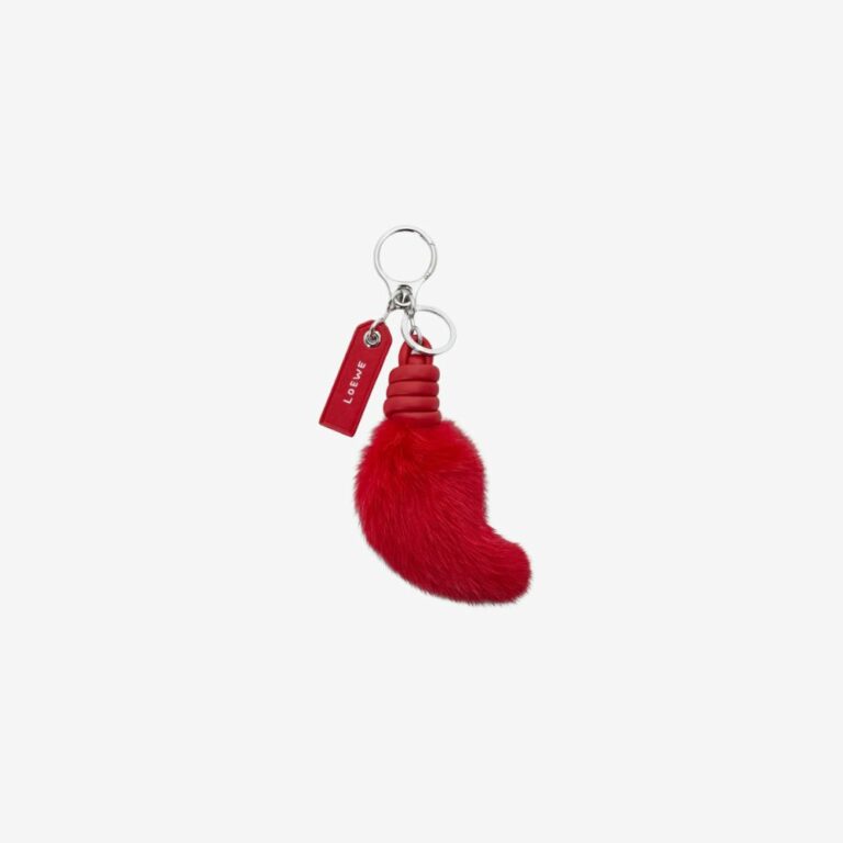 Charm treo túi họa tiết đuôi sư tử