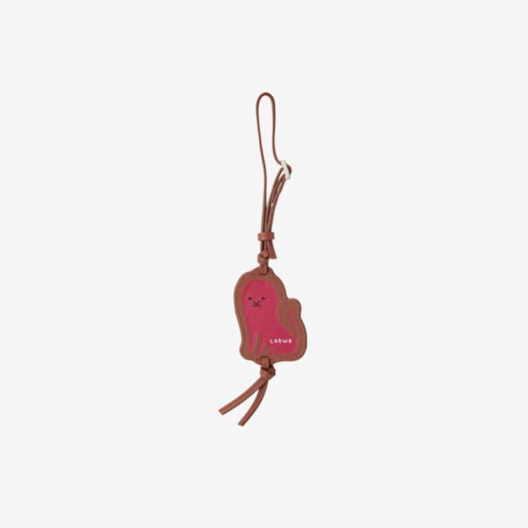 Charm treo túi họa tiết sư tử
