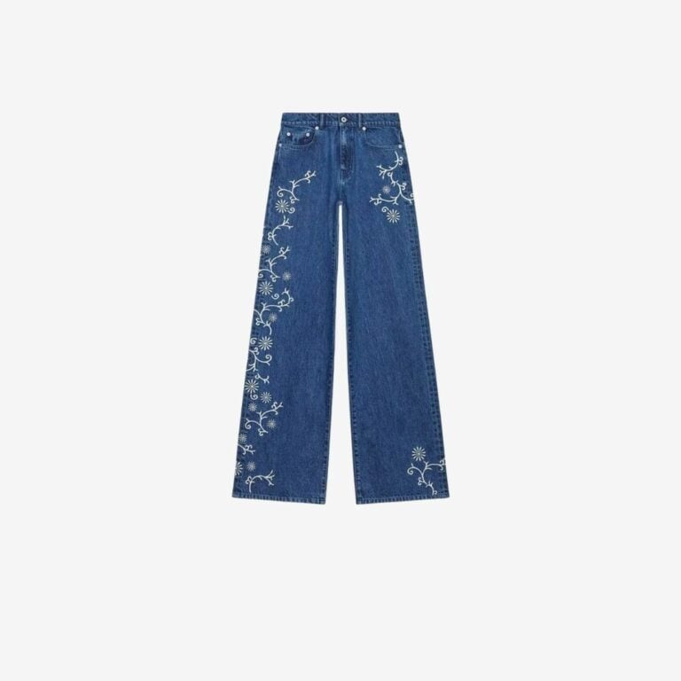 Quần jeans in hoa KENZO