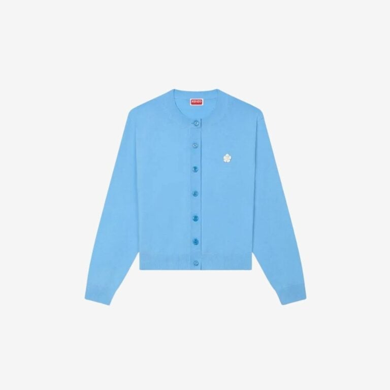 Áo cardigan len Merino thêu hoạ tiết Boke Flower