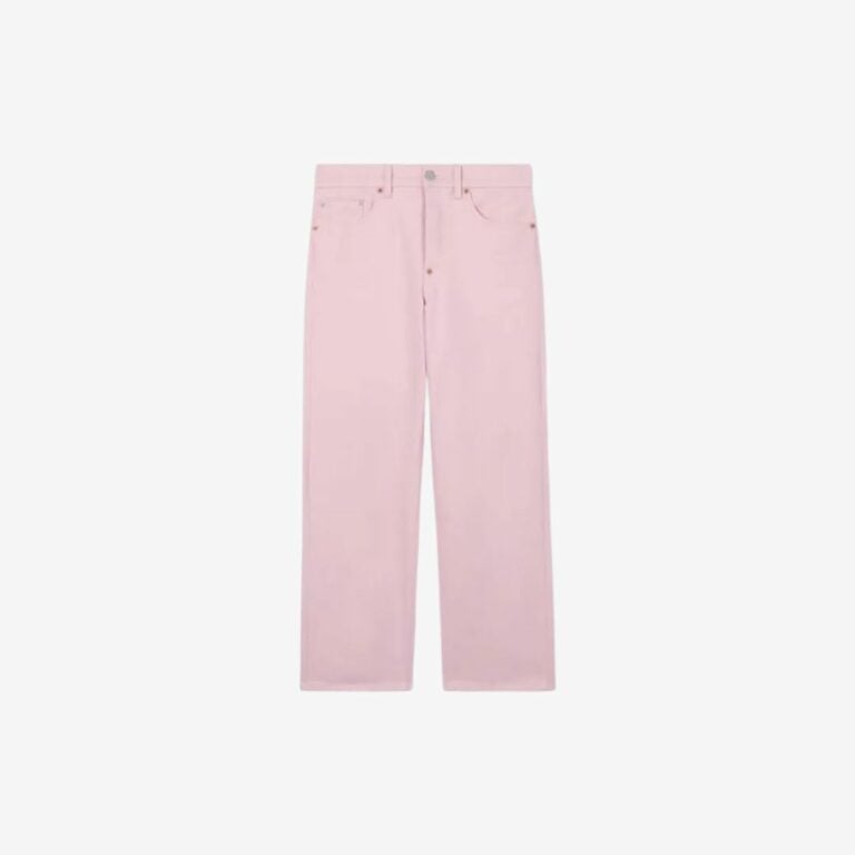 Quần jeans ống đứng chất liệu denim Nhật Bản