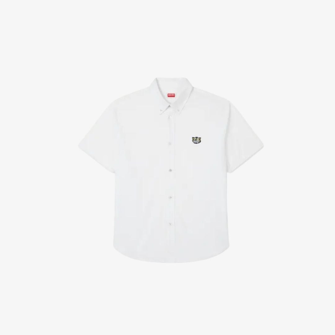 Áo sơ mi KENZO Boke Flower vải cotton oxford