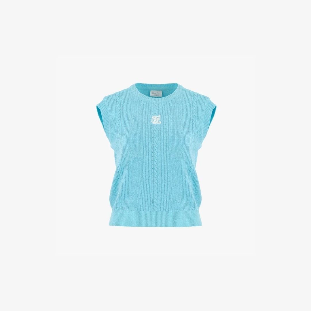 Áo vest len Terry Knit