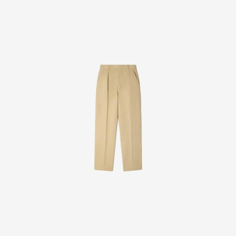 Quần ống rộng cotton pha linen