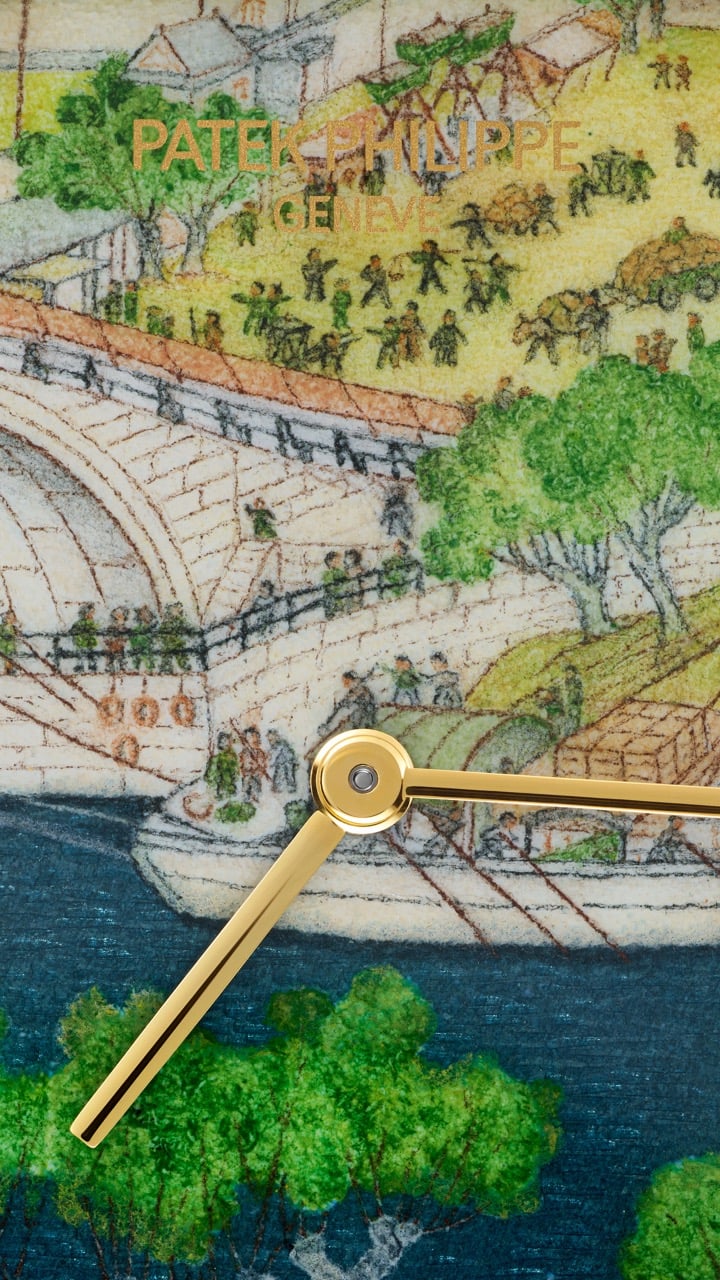 PATEK PHILIPPE RARE HANDCRAFTS 2026: “PHÒNG TRANH” TRÊN PHỐ CHÍNH 35
