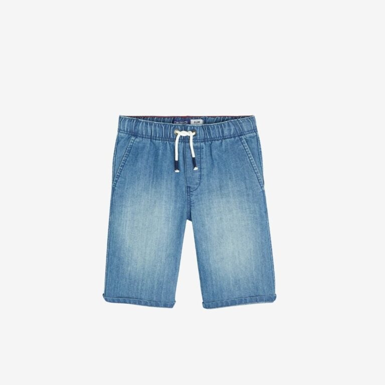 Quần short denim bermuda