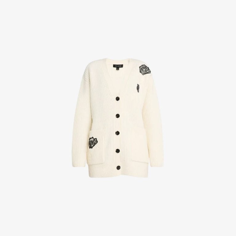 Áo Cardigan Ren Họa Tiết Thêu