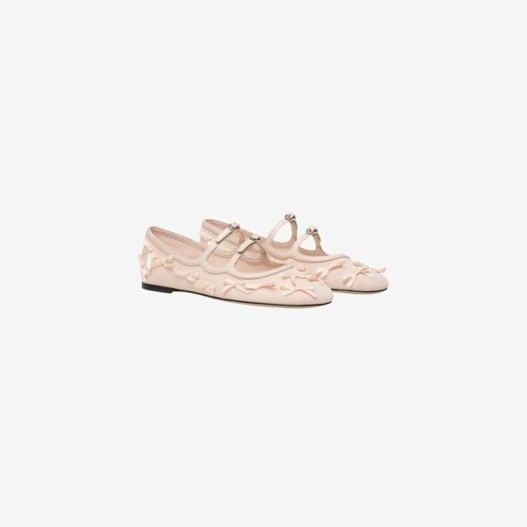 Giày ballerina The Bow Mesh Kiki