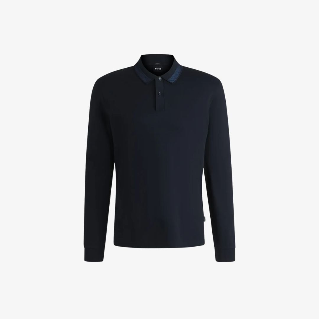 Áo polo slim fit cotton mercerized