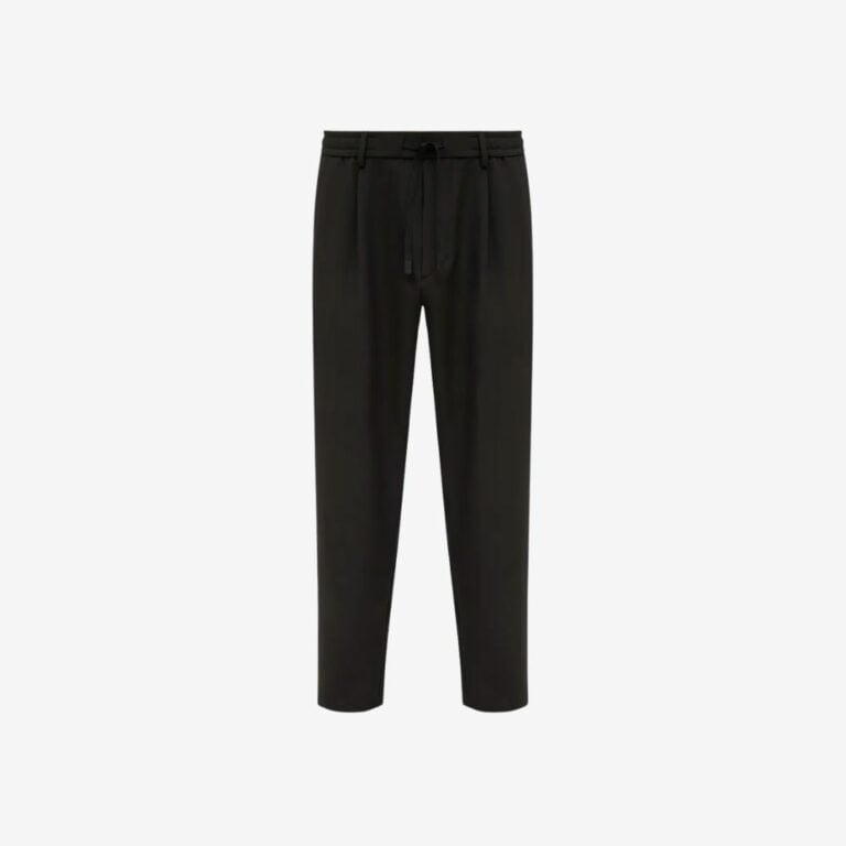 Quần dài dáng tapered fit vải co giãn