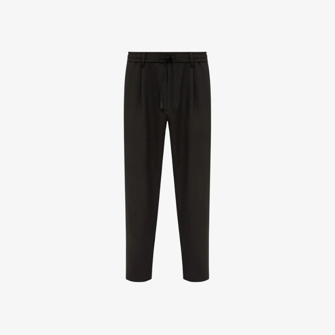 Quần dài dáng tapered fit vải co giãn