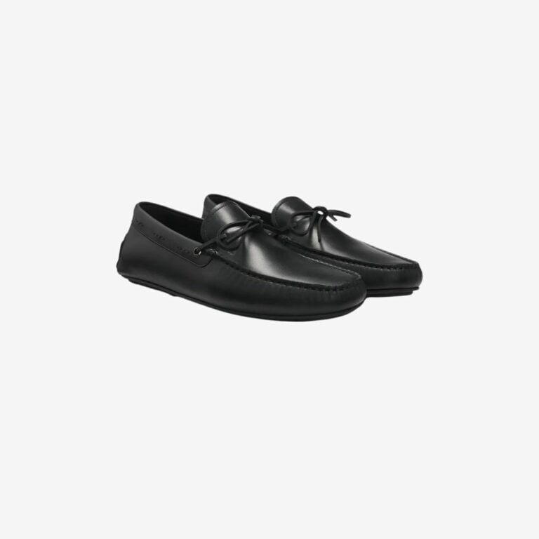 Giày moccasin da