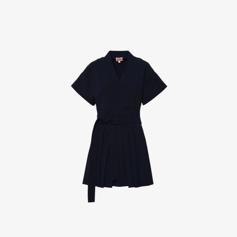 Đầm Ngắn Len Kimono
