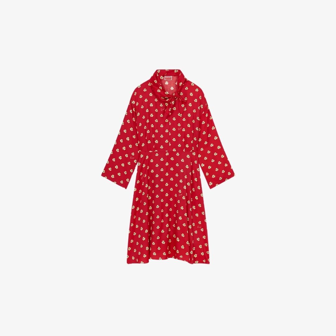 Tam Sơn Annual Sale tại TP.HCM 2026: Ưu đãi đến 90% 14 Đầm Midi Dài Kenzo Teddy Flower