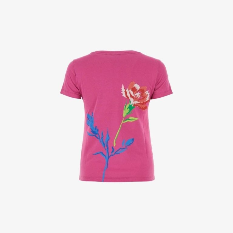 Áo Thun Họa Tiết Hoa Kenzo Drawn Flowers