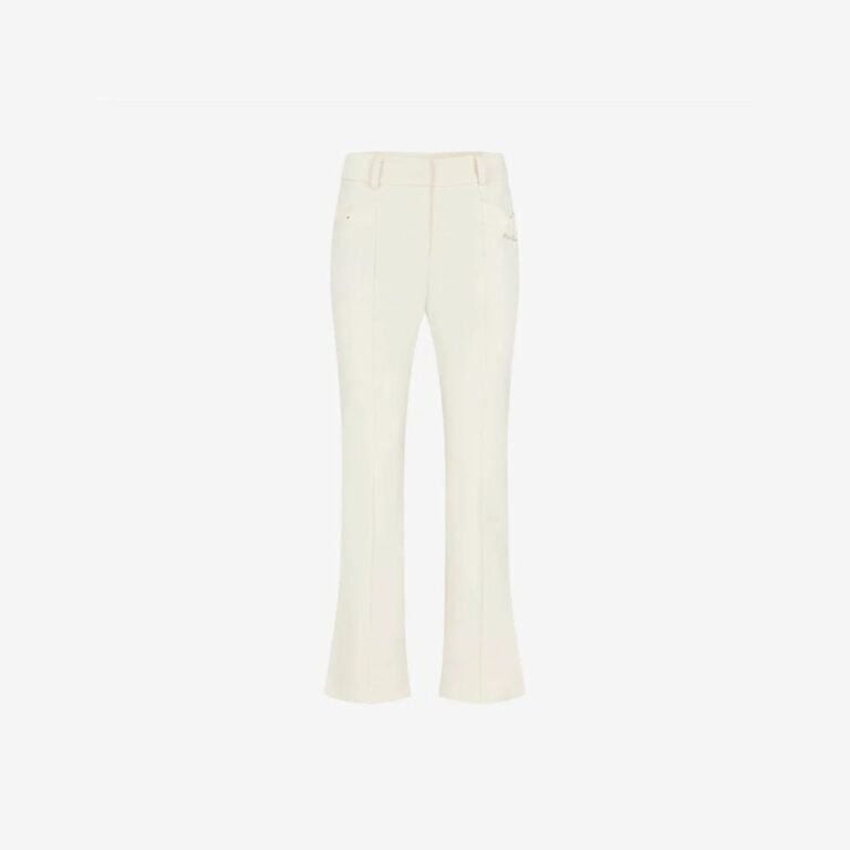 Quần bootcut có túi áo ruy băng