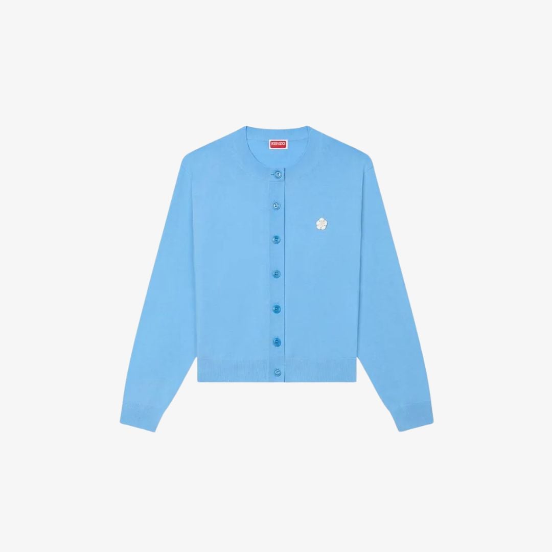 Áo cardigan len Merino thêu hoạ tiết Boke Flower