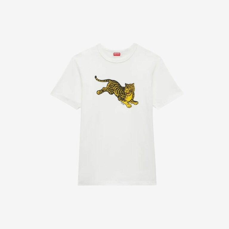 Áo thun slim fit KENZO Jumping Tiger