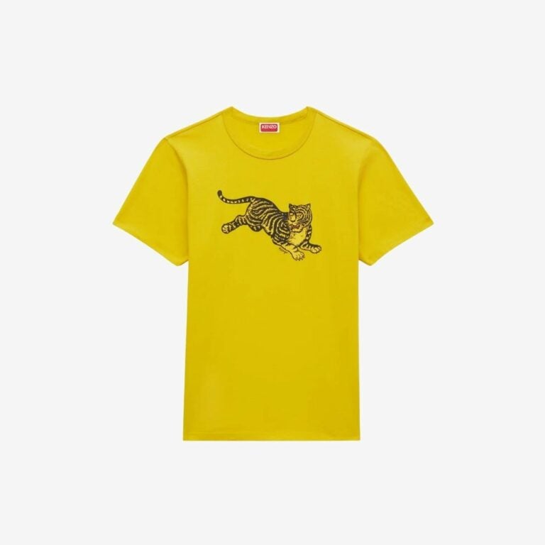 Áo thun slim fit KENZO Jumping Tiger