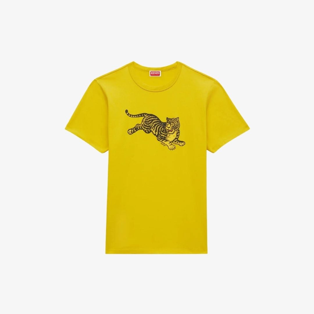 Áo thun slim fit KENZO Jumping Tiger