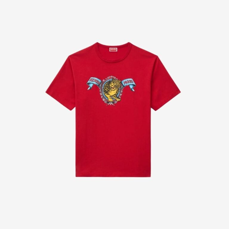 Áo thun slim fit KENZO Jumping Tiger