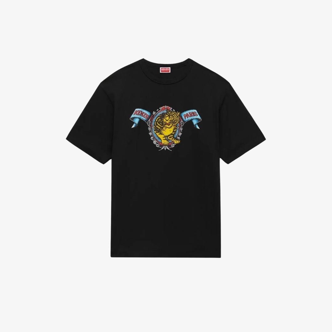 Áo thun slim fit KENZO Jumping Tiger