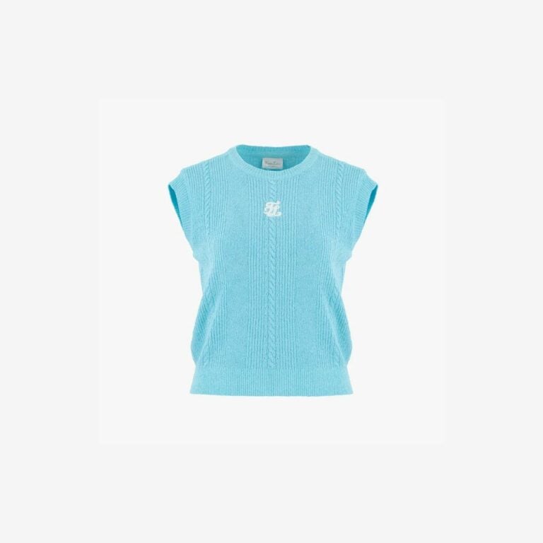 Áo vest len Terry Knit