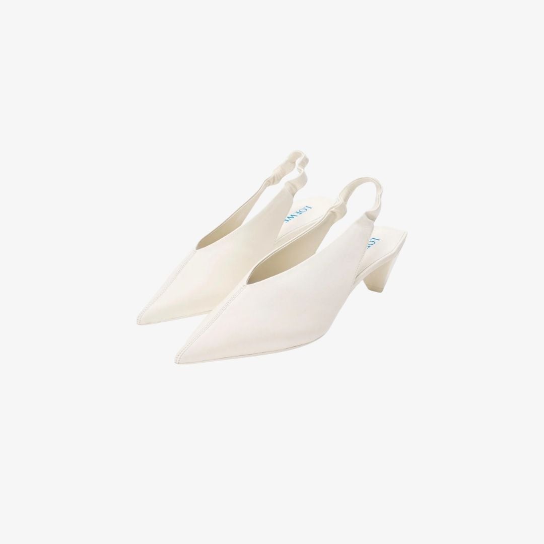 Giày slingback Origami Cubic 45 mm