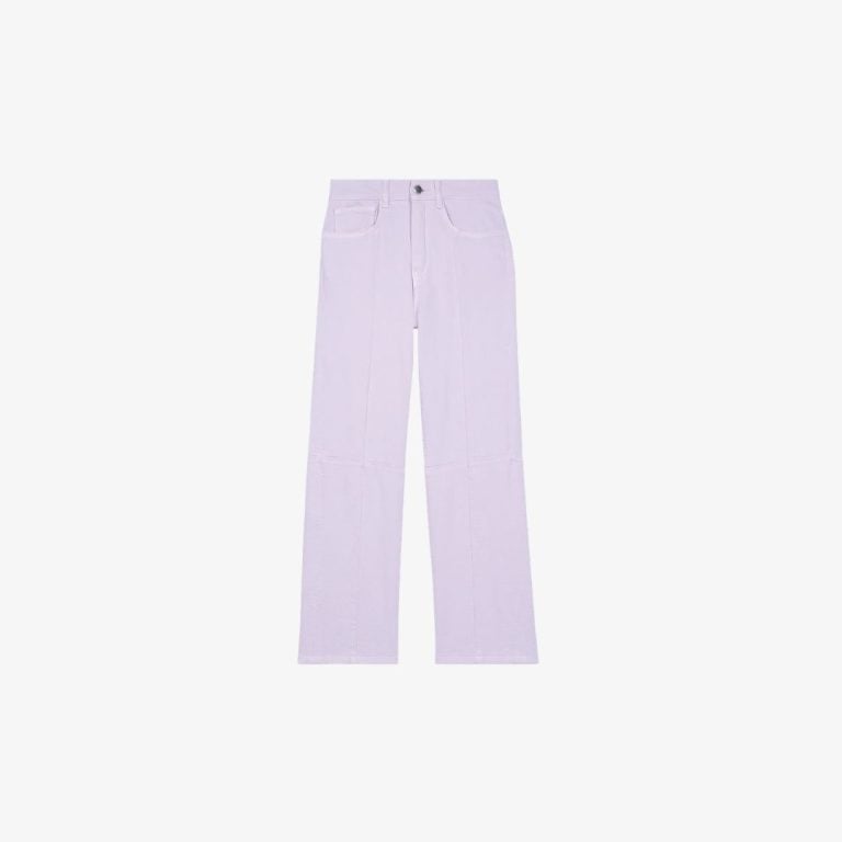 Quần Jeans Ống Đứng Dáng Lửng
