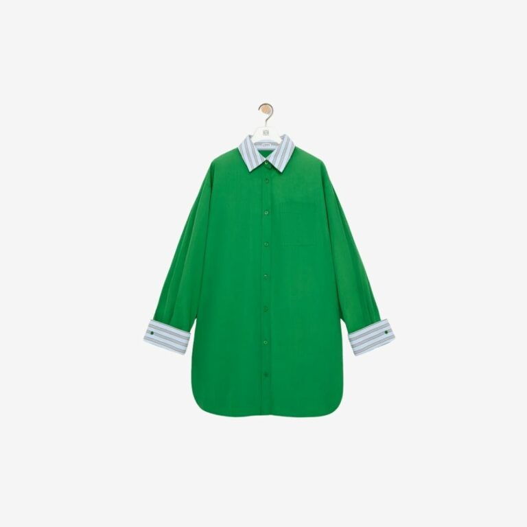 Đầm sơ mi cotton