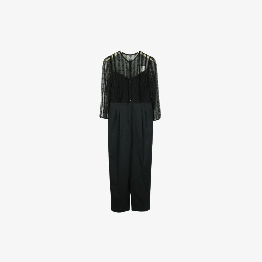 Jumpsuit Dual Material