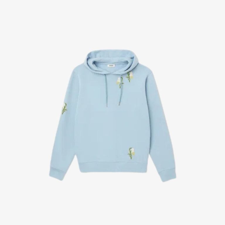 Áo Hoodie Thêu Hoa Lily