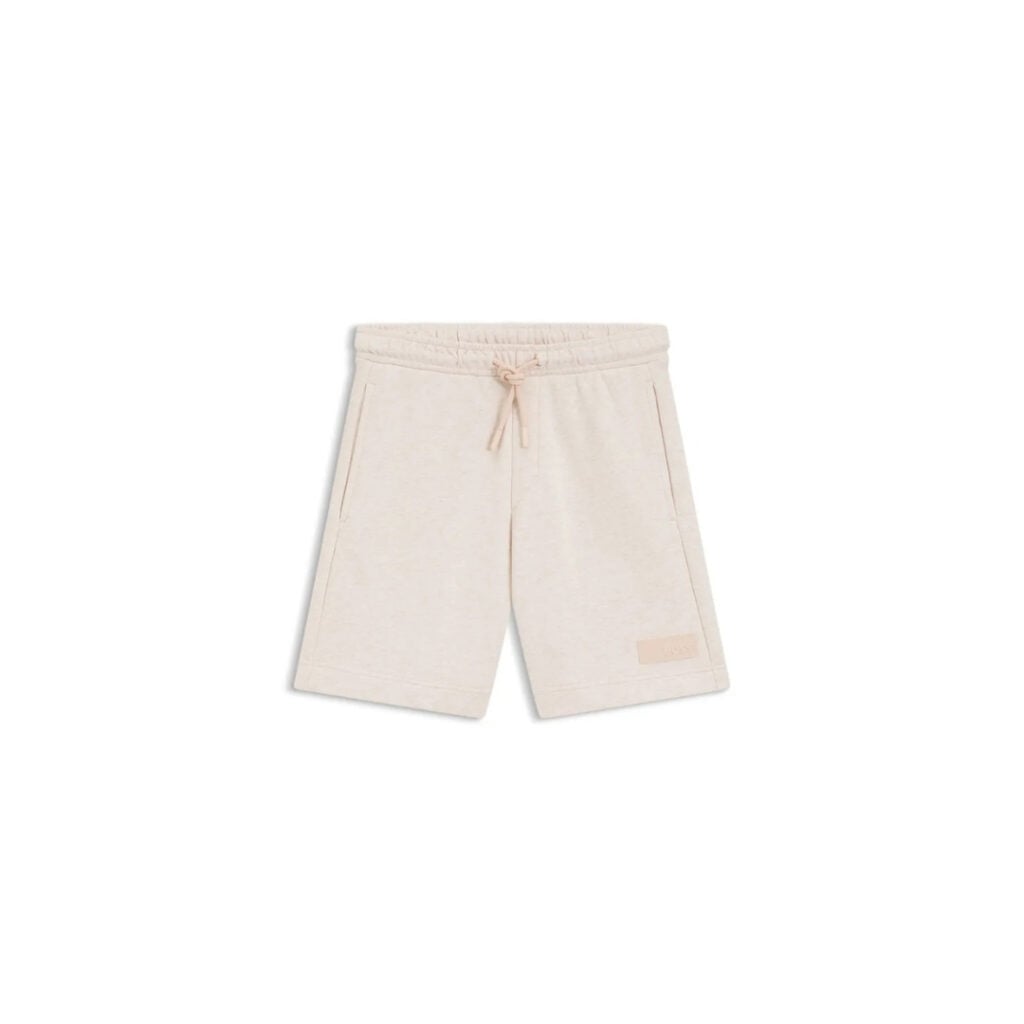 BOSS ZONE: BOSS trong từng vận động 27 Quần short dáng rộng thoải mái làm từ vải French Terry cotton