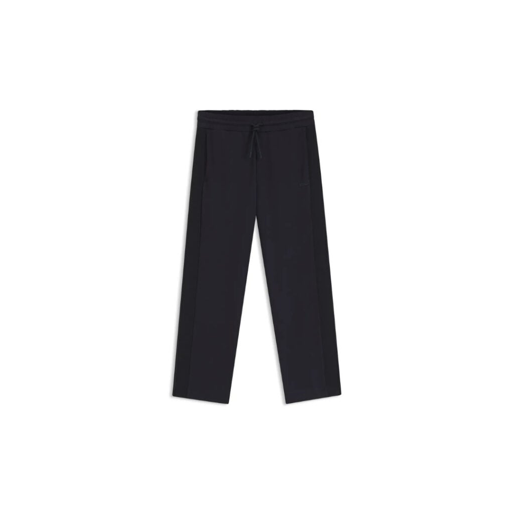 BOSS ZONE: BOSS trong từng vận động 34 Quần dài dáng suông bằng vải jersey với viền jacquard