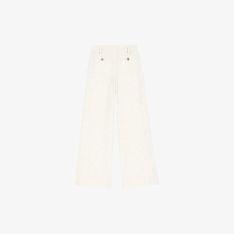 Quần tweed lurex